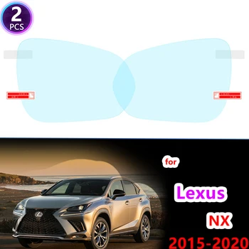 Полное покрытие Защитной Противотуманной Пленки для Lexus NX NX200t NX300h NX200 NX300 200t 300h 200 300 Зеркало заднего Вида Непромокаемое 2015 ~ 2020