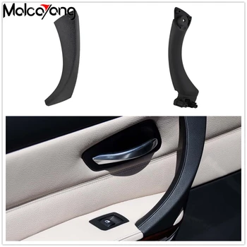 Левая Правая сторона Черная Внутренняя Ручка наружной дверной панели для BMW E90 E91 3-Series 318 320 Внутренняя Дверная ручка + крышка