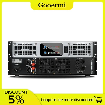 Gooermi DR200 2-канальный аудио Цифровой усилитель мощности высокого качества с регулятором усиления Большой экран для сцены