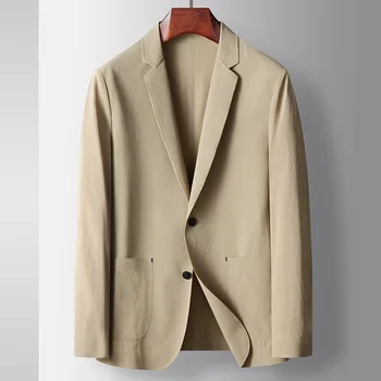 SS5324-2023 Костюм для отдыха Мужской деловой повседневный полосатый реактивный пиджак в полоску, пиджак-одиночка