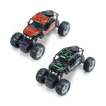 Литая под давлением откидная модель Рок-гусеничного фрикционного транспортного средства, игрушка-симулятор автомобиля, игрушка для детей, подарок на Новый год для мальчиков и девочек