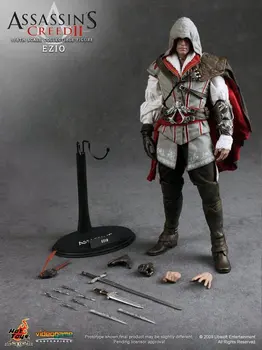 Ht Hottoys 1/6 Vgm12 Assassin's Creed 2 Коллекционная Модель Фигурки Убийцы Эцио