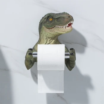 Творческий динозавр держатель салфетки кухонный держатель рулонной бумаги держатель катушки туалетной бумаги