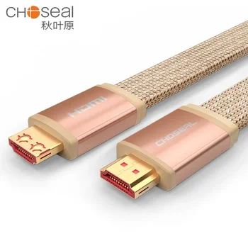 CHOSEAL HDMI-Совместимый Плоский Кабель 2.0 4K*2K 18 Гбит/с для Проектора HD TV Box Игровой Консоли