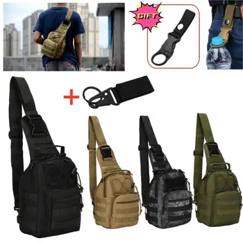 Уличная военная тактическая стропа, спортивная дорожная нагрудная сумка, сумка через плечо для мужчин, женские сумки через плечо, Походное снаряжение для кемпинга