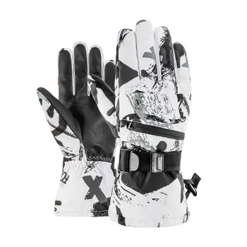Мотоциклетные перчатки Зимние Зимние перчатки для езды на велосипеде, Ветрозащитные и водонепроницаемые аксессуары для мотоциклов, велосипедные перчатки для мужчин