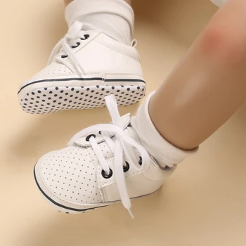 Новая детская обувь Повседневная Спортивная обувь Для мальчиков и девочек Детская обувь Обувь для ходьбы Для мальчиков и девочек Обувь для Крещения новорожденных Хлопчатобумажная подошва