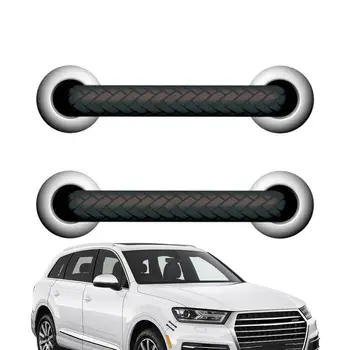 3D Автомобильные наклейки со шнурком, веревкой и пряжкой, наклейка на бампер автомобиля, наклейки для покрытия царапин, имитация нашивки на бампер автомобиля, крыло, накладка