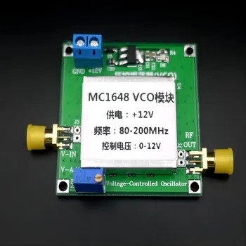 Модуль радиочастотного передатчика VCO 80-200 МГц, микросхема MC1648 Поддерживает частоту аудиовхода, регулируемую усилителем