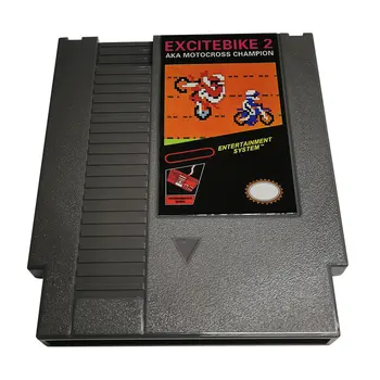 ExciteBike2-Игровой Картридж Для игровой консоли Single card 72 Pin NTSC и PAL