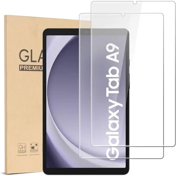 Защитная пленка для экрана Galaxy Tab A9 8,7 дюйма 2023 из закаленного стекла высокой четкости, стойкого к царапинам и не допускающего образования пузырьков