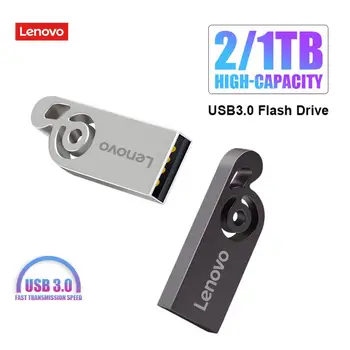 Lenovo Ultra Usb Флэш-Накопители 2 ТБ 128 ГБ USB 3.0 Высокоскоростной Usb-Накопитель 512 ГБ pendrive1 ТБ ПК/Ноутбук Usb-Память Праздничный Подарок