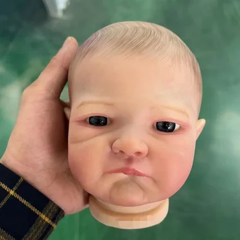 19-дюймовый уже раскрашенный комплект для куклы-Реборн August Awake 3D-роспись кожи с видимыми венами, тела из ткани и глаз в комплекте Bebe Reborn
