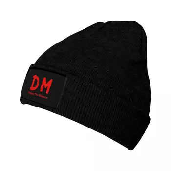 Depeches Mode Вязаная шапка Бини Зимние шапки Теплые Унисекс Новые музыкальные кепки DM для мужчин и женщин