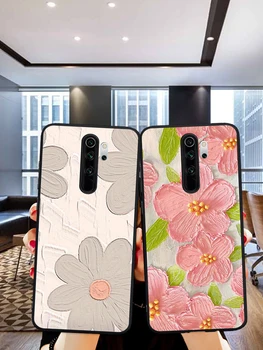 Силиконовый Чехол Для Телефона с мультяшным рисунком и цветком Funda для Xiaomi Mi 9T Redmi Note 6 7 8 8T 10 10Pro K20 K30 9T Pro Чехол Для телефона