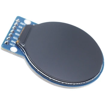 Круглая часть модуля TFT LCD дисплея с диагональю 1,28 дюйма Разрешение RGB IPS HD 240X240 Драйвер GC9A01 Плата адаптера с 4-проводным интерфейсом SPI