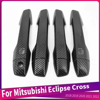 Для Mitsubishi Eclipse Cross с 2018 по 2022 год Накладка На Наружную Дверную Ручку Автомобиля Из Материала ABS Наклейка На Наружную Дверную Ручку