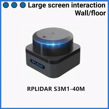 SLAMTEC lidar RPLiDAR S3 (S3M1) 40-метровый лидарный датчик взаимодействия со стеной magic wall projection simulation mouse multi-touch TUIO, Unity