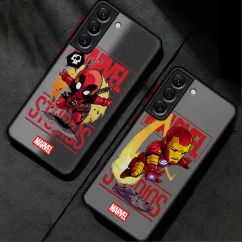 Marvel Человек-Паук Веном Прозрачный Чехол для Телефона Samsung Galaxy S21 Plus S10 Lite S22 5G S20 FE S9 S23 Ultra S10 Мягкая Обложка