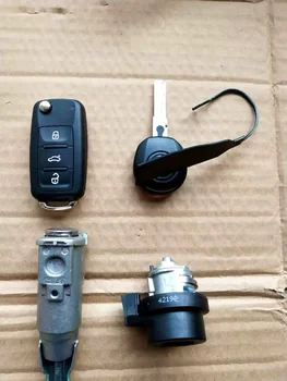 Для замены сердечника замка зажигания двери автомобиля SKODA YETI с дистанционным управлением на умный дистанционный ключ