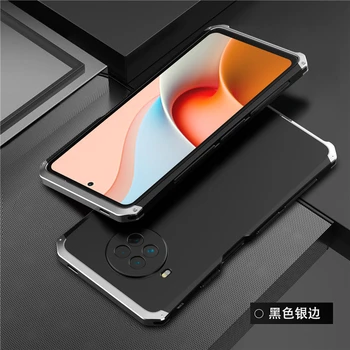 Противоударный Алюминиевый Металлический Чехол Для Телефона Xiaomi Mi 10T Lite 5G Redmi Note 9T Жесткая Пластиковая Задняя Крышка Coque Fundas